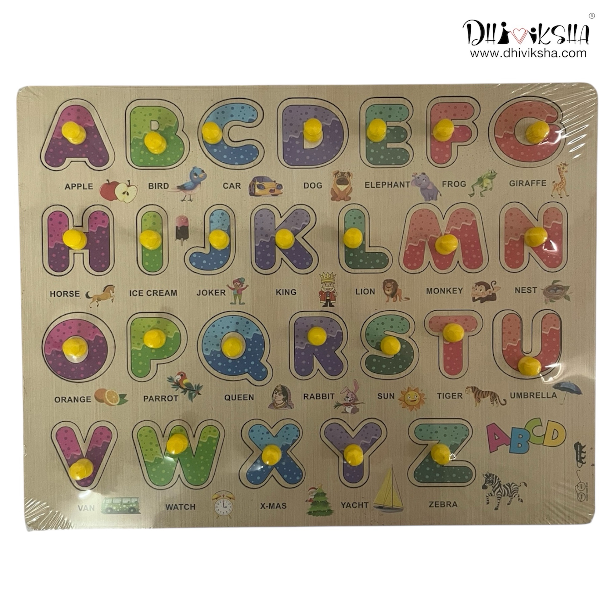 Wooden  Puzzle Alphabet