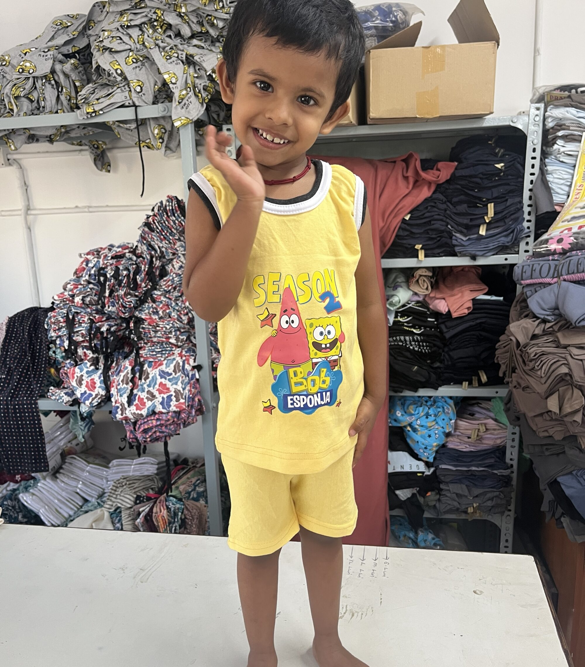 5 PCS Kids Sleeveless Combo Set